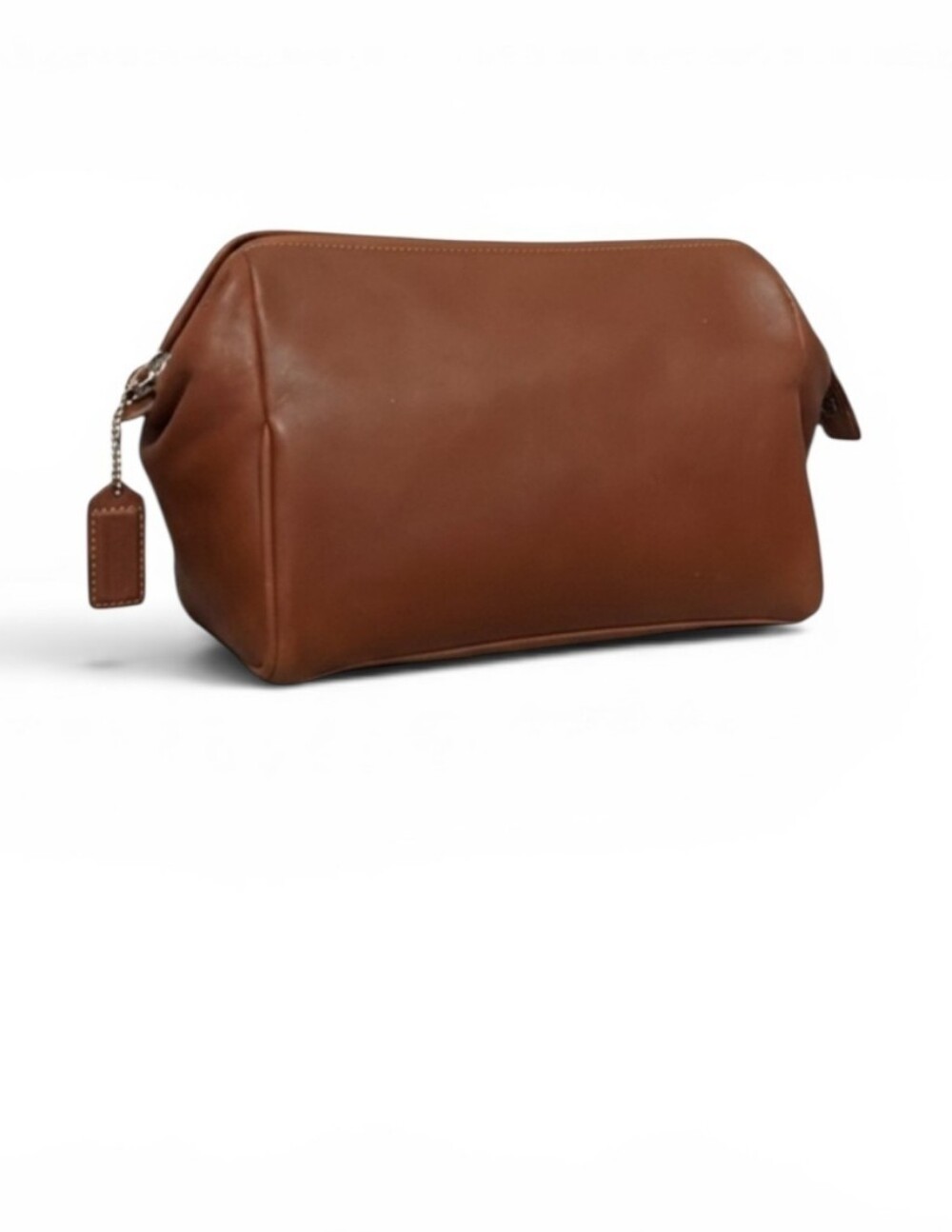 Coach Y2K Vintage Mens Soft Leather Travel Bag Toiletry Kit No. F05406 Like New